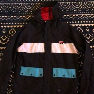 LRG Lifted Research Group Black Striped Jacket